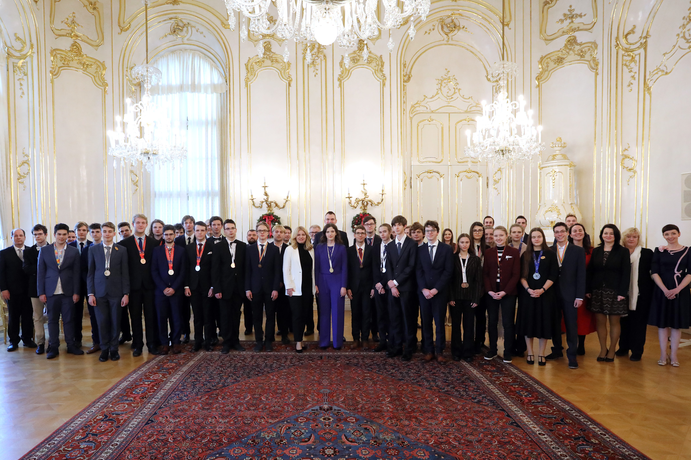 Medailistky a medailistov, ktorí sa zúčastnili medzinárodných postupových súťaží a priniesli Slovensku hodnotné medaily