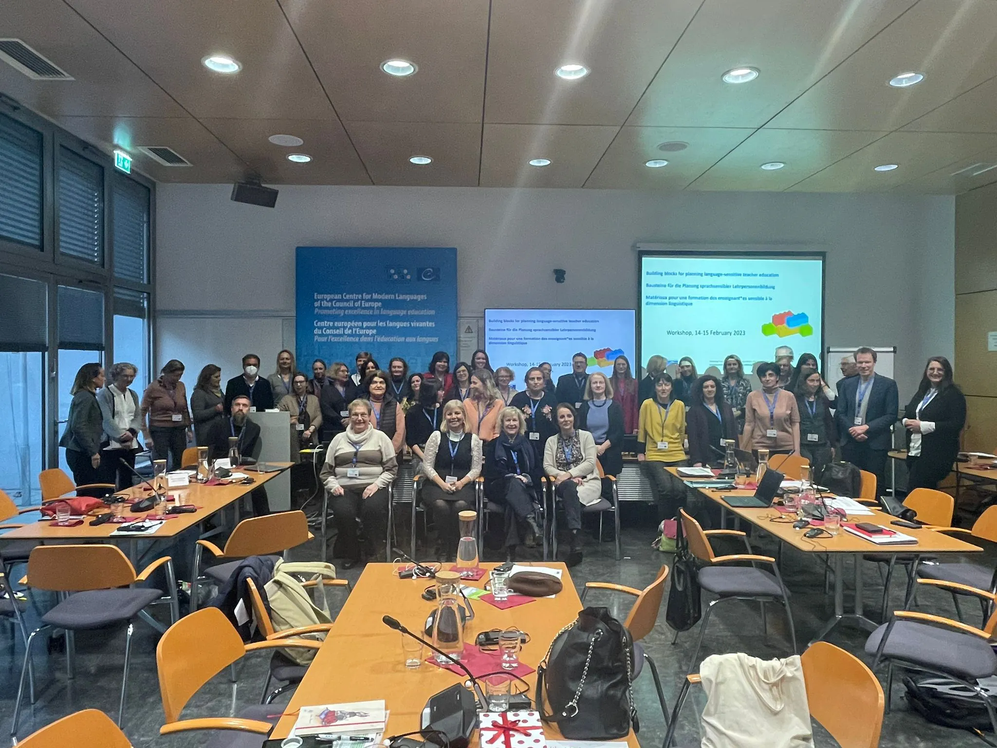 Účastníci medzinárodného workshopu.