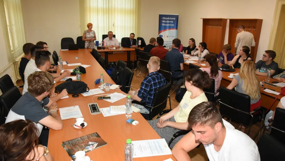 Záber zo súťaže.