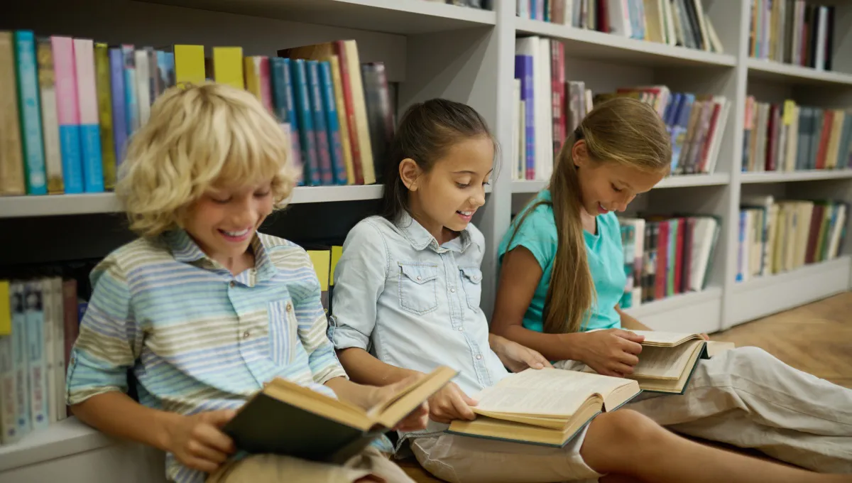 Deti čítajú knihy
