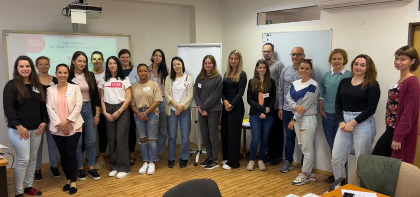 Na fotografii účastníci z Banskobystrického kraja