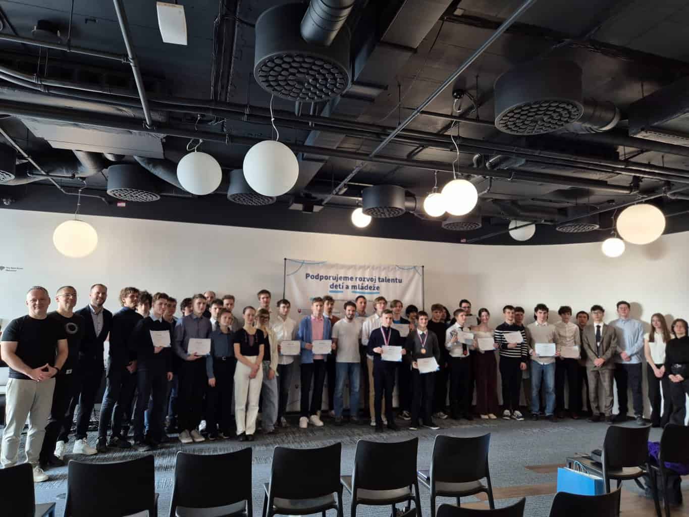 Matematická olympiáda - celoštátne kolo 2026 - spoločná foto