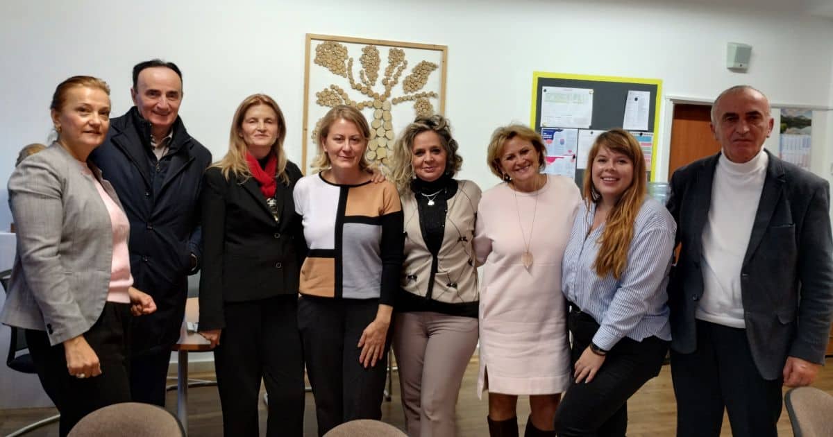 návšteva z Inštitútu vzdelávania Čiernej hory (Zavod za školstvo) - návšteva ZŠ