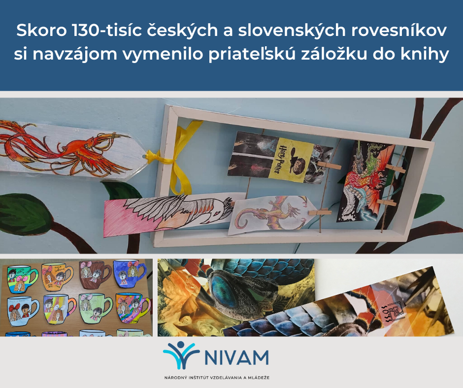 Záložka do knihy spája školy