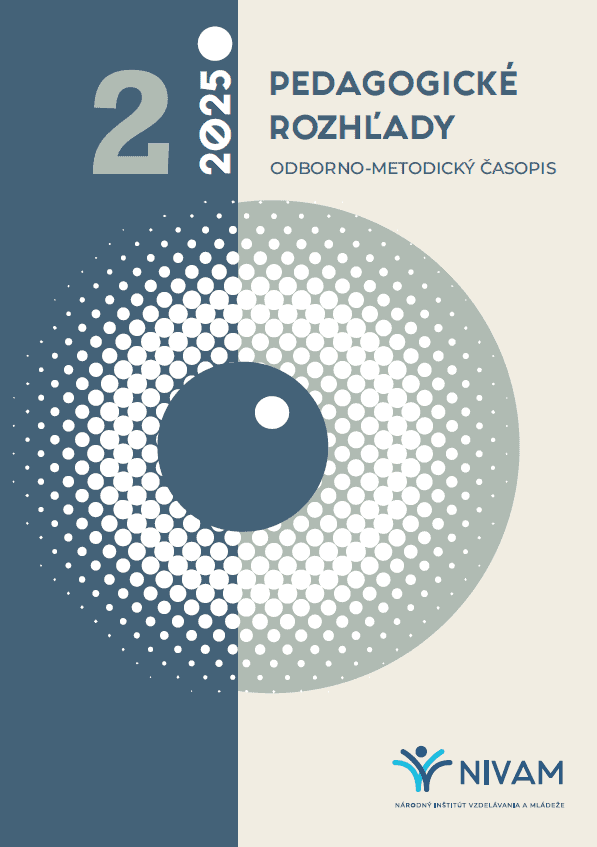 Titulka časopisu Pedagogické rozhľady