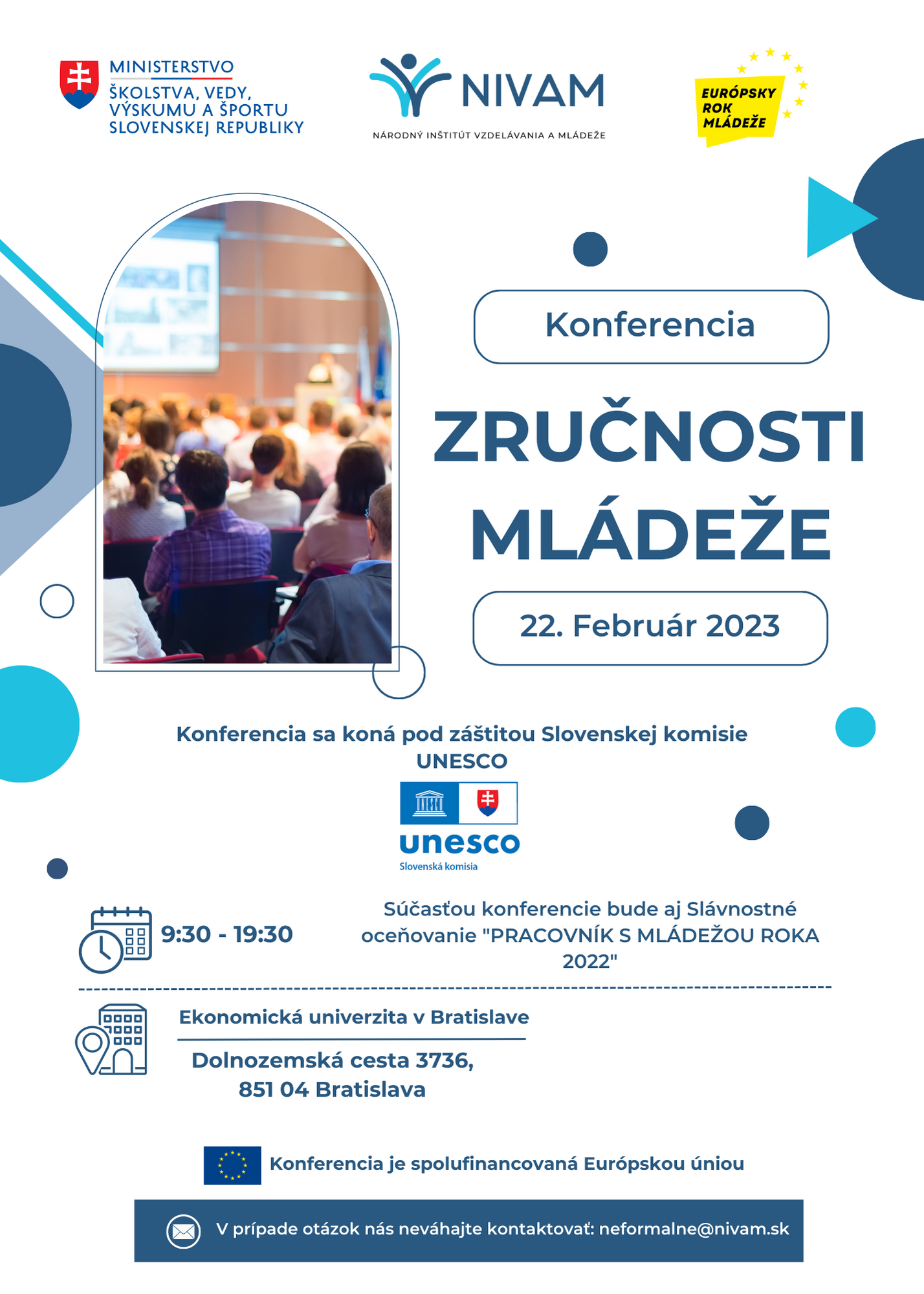 Pozvánka na konferenciu: Zručnosti mládeže