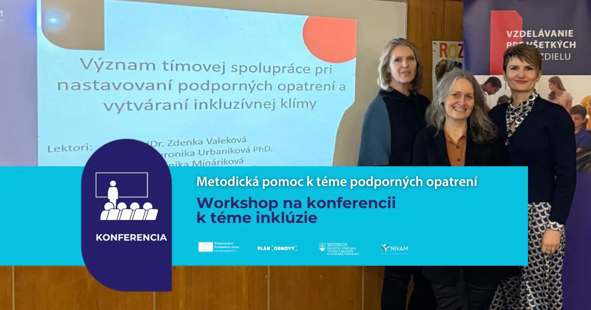 Grafika s informáciou o workshope.