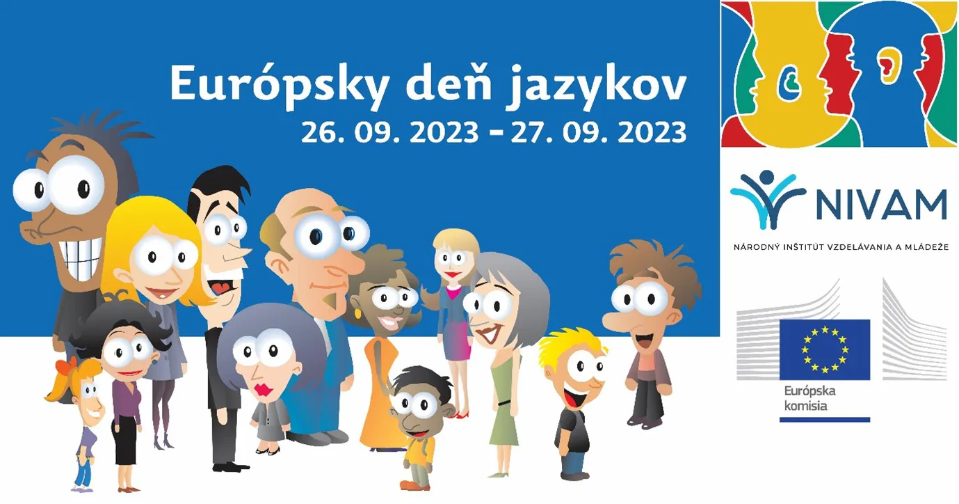 Grafika k Európskemu dňu jazykov 2023.