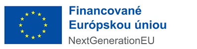 Na obrázku je logo Logo Financované Európskou úniou