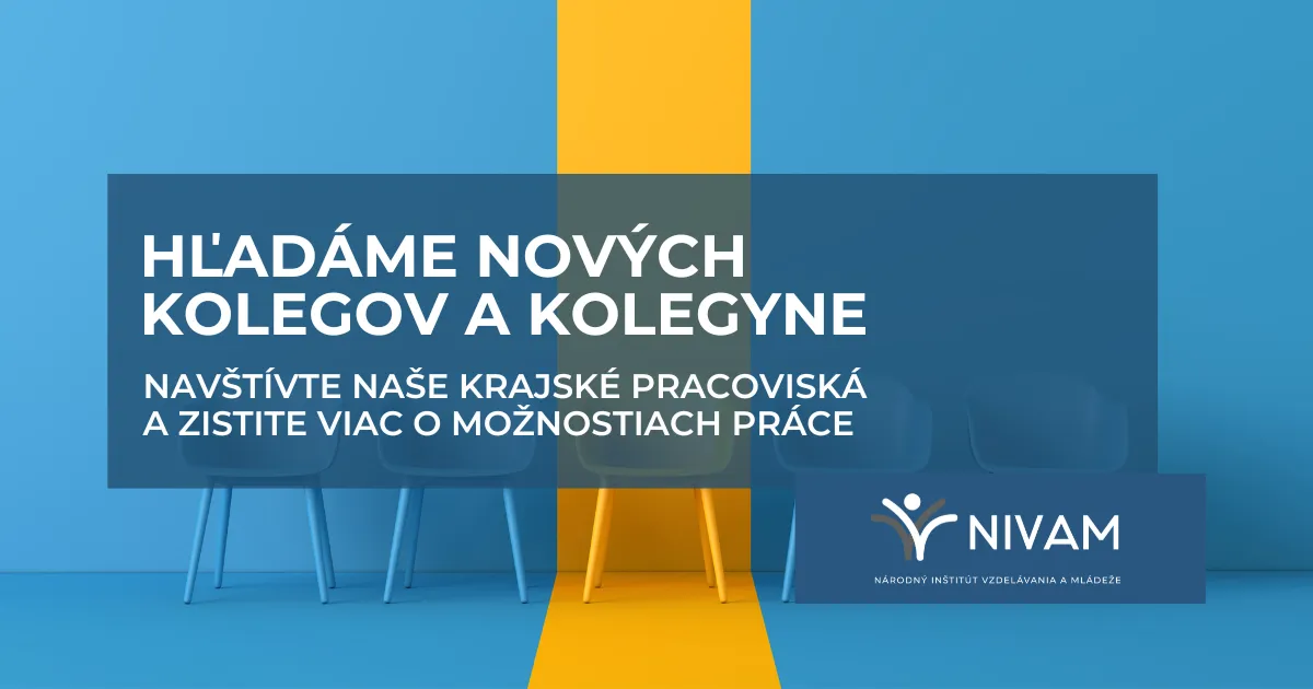 Grafika Hľadáme nových kolegov.