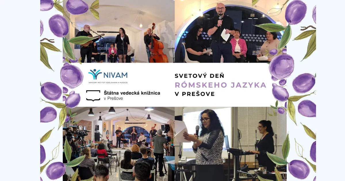 Grafika s informáciou o svetovom dni rómskeho jazyka.