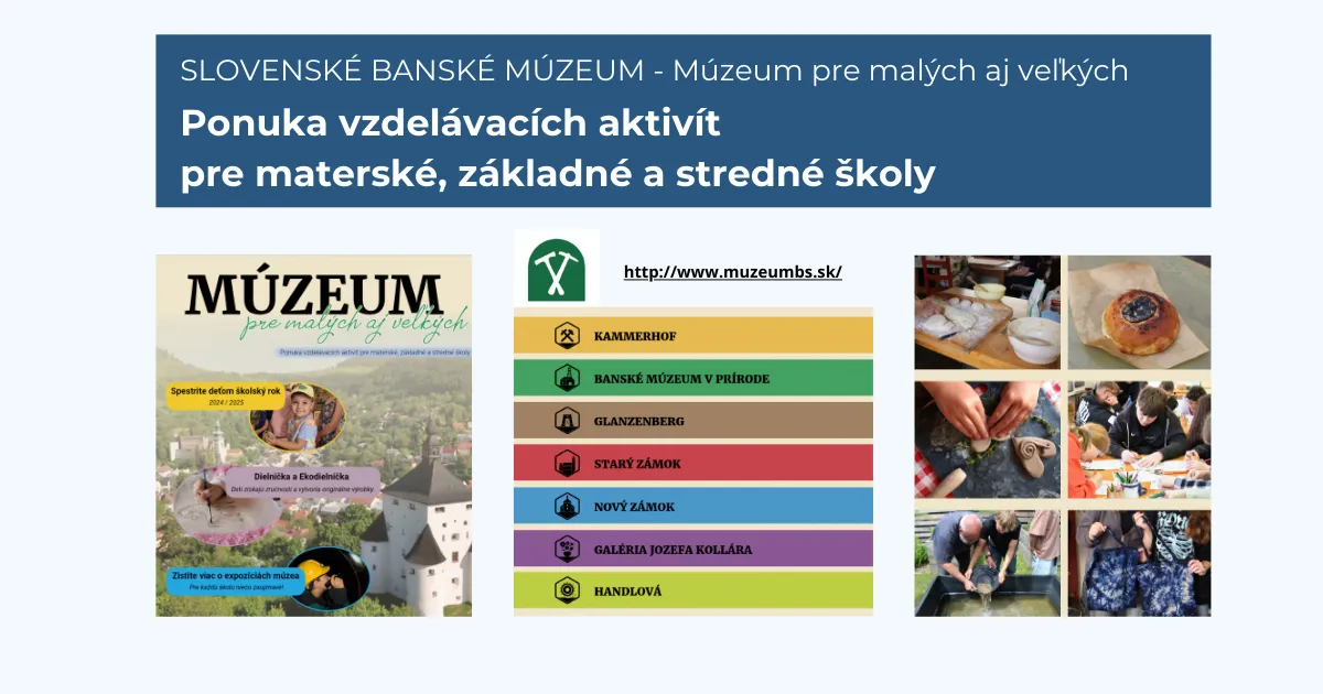 Ilustračný obrázok ponuky vzdelávacích aktivít pre materské