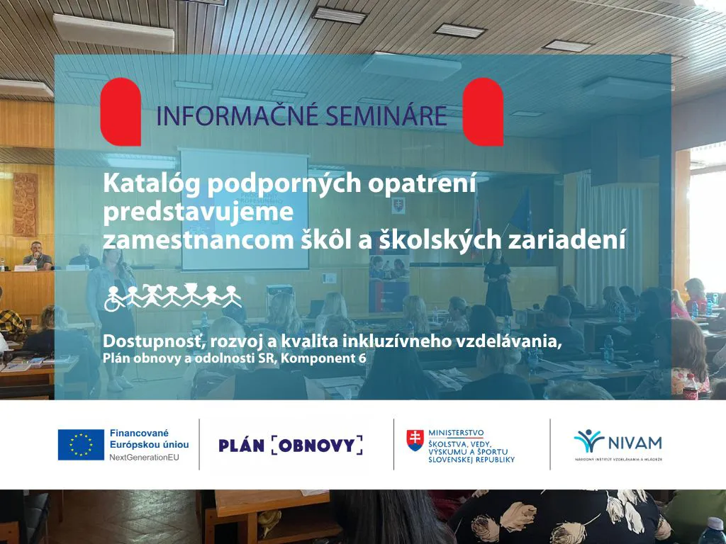 Grafika k informačným seminárom.