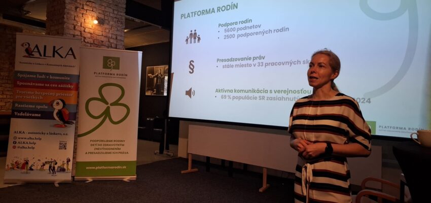 odborná prezentácia na podujatí Dialógy o inklúzii