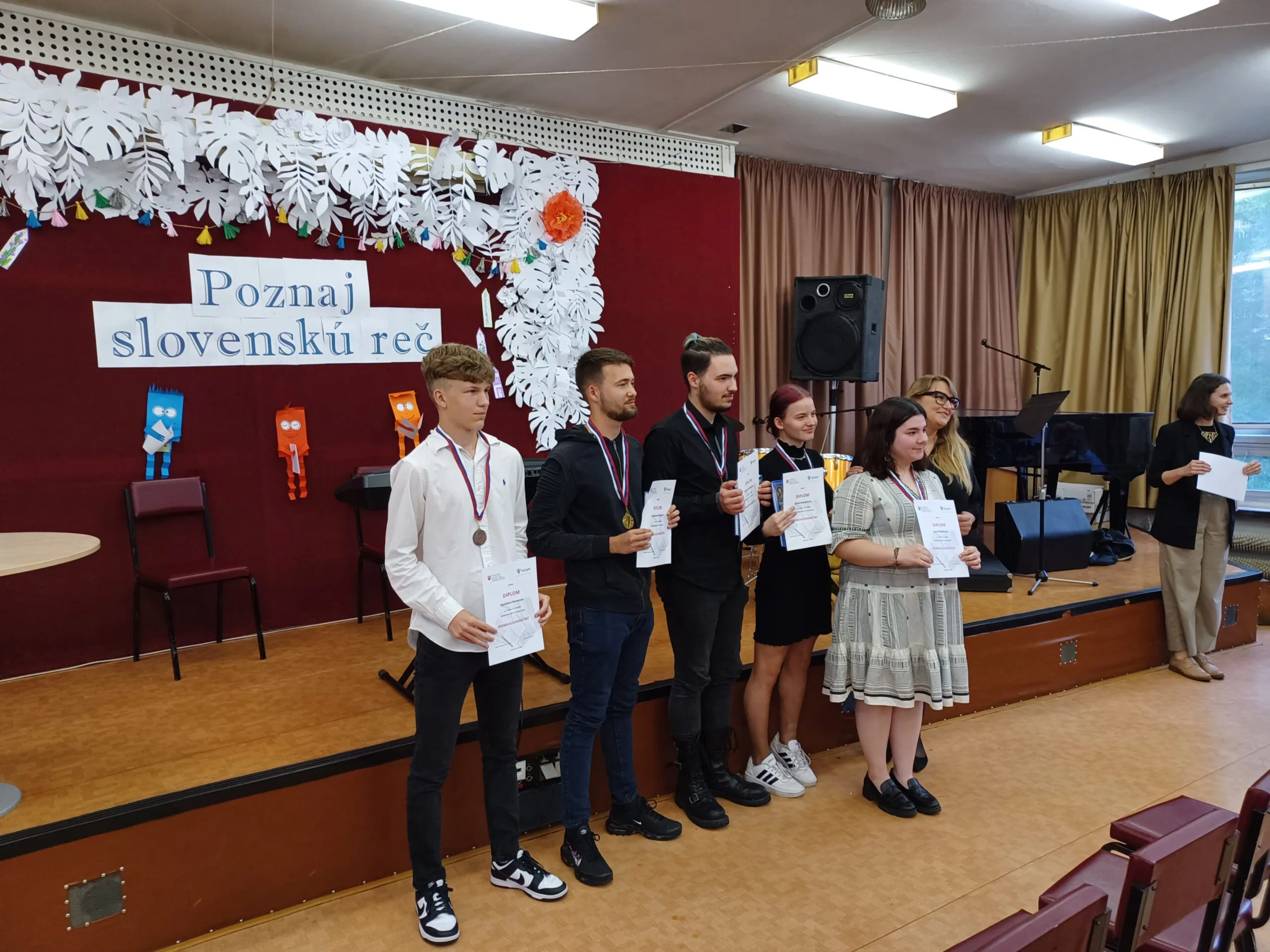 Spoločná fotka výhercov zo súťaže.