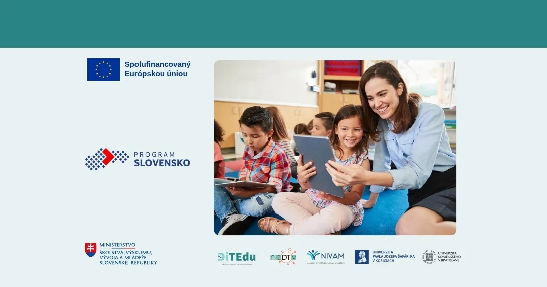 Grafika s ilustračnou fotkou a s partnermi.