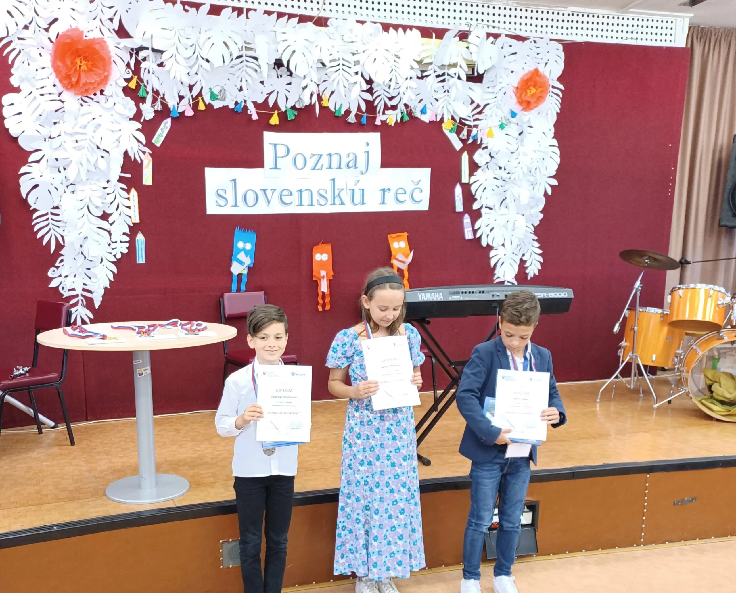 Fotka detí zo súťaže.