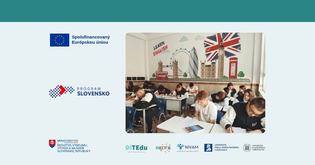 Grafika s ilustračnou fotkou a s partnermi.