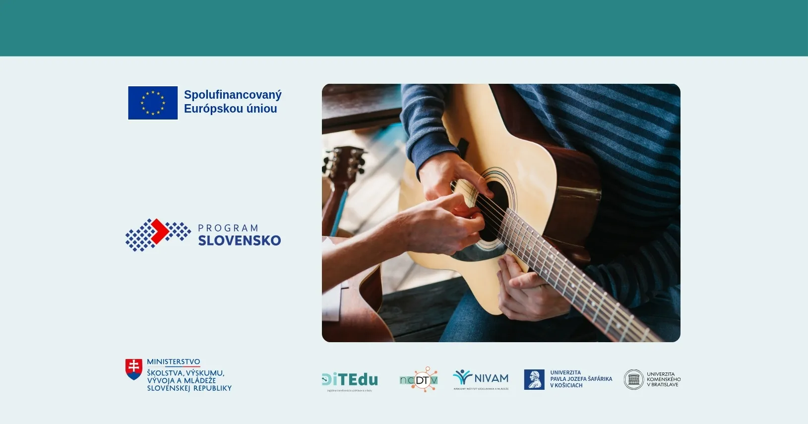 Grafika s ilustračnou fotkou a s partnermi.