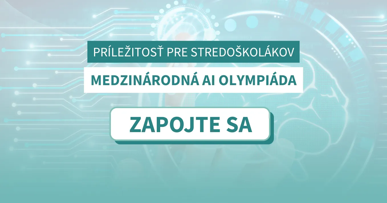 Grafika s výzvou na zapojenie sa do olympiády.