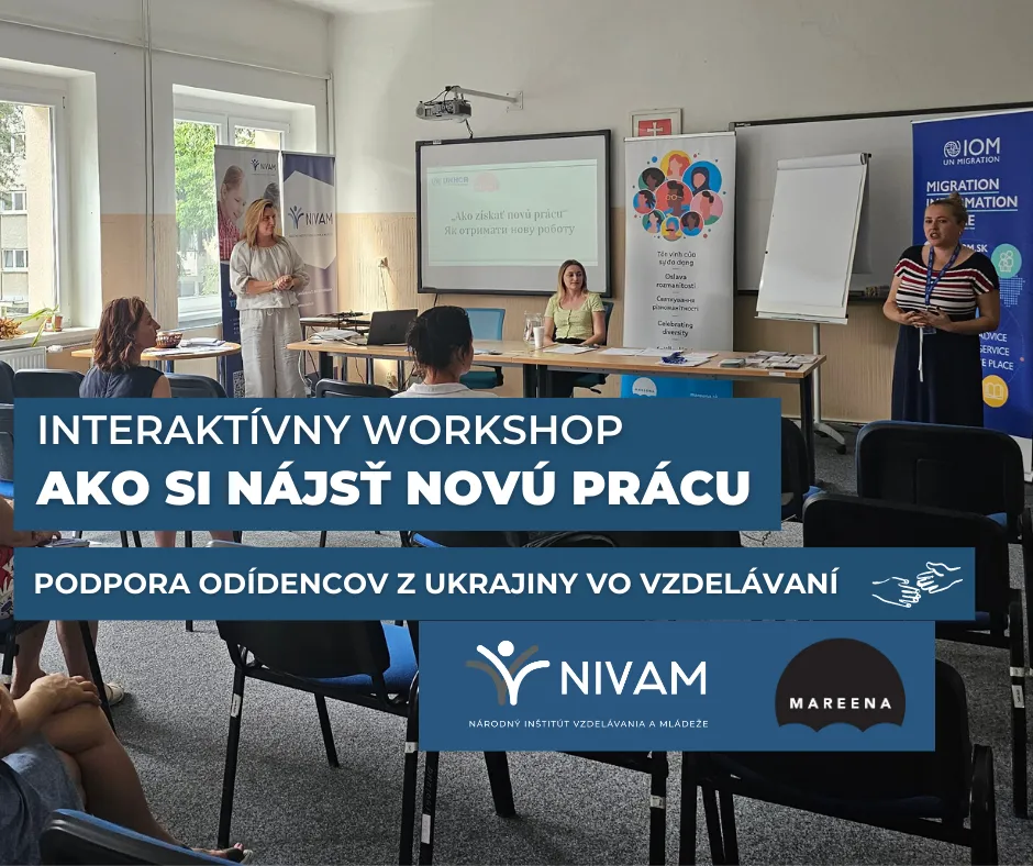 Grafika s informáciou o workshope.