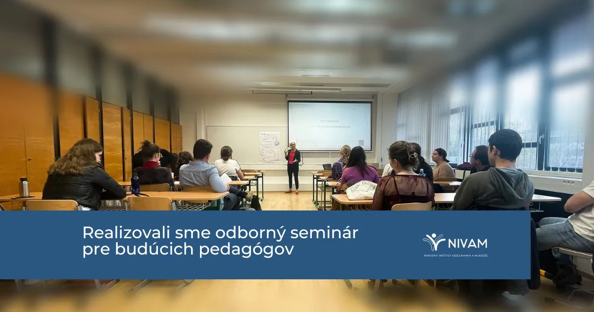 Na obrázku mladí učitelia