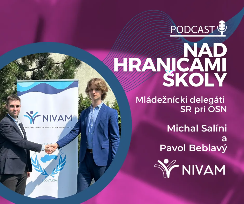 Grafika s názvom podcastu a hosťom.