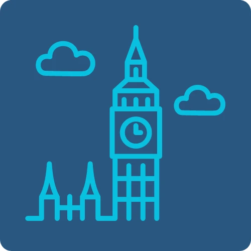 Na obrázku je ikonka Olympiáda v anglickom jazyku