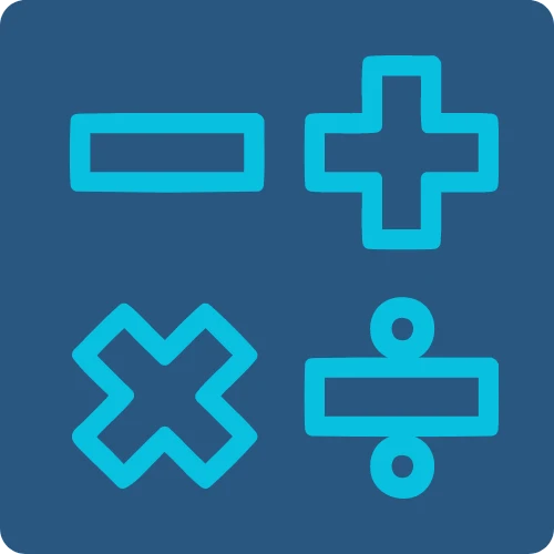 Na obrázku je ikonka Matematická v informatike