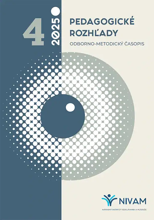 Obálka - Pedagogické rozhľady 4/2025