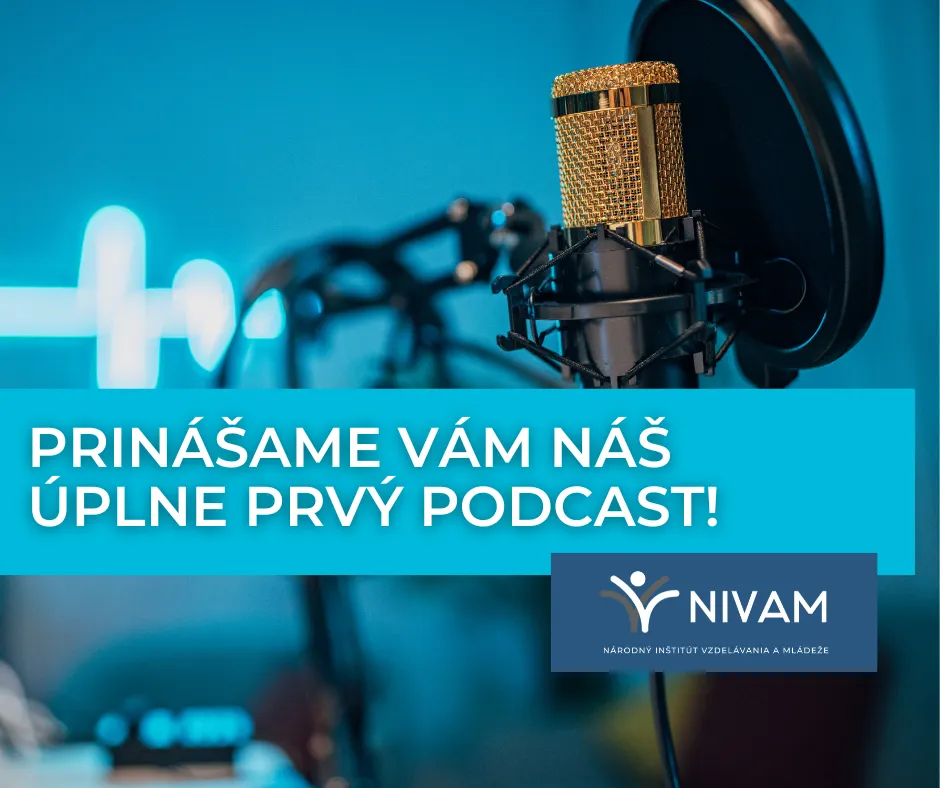 Grafika s názvom podcastu a hosťom.