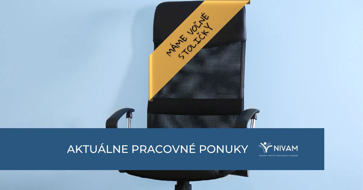 Grafika s voľnými pracovnými miestami.