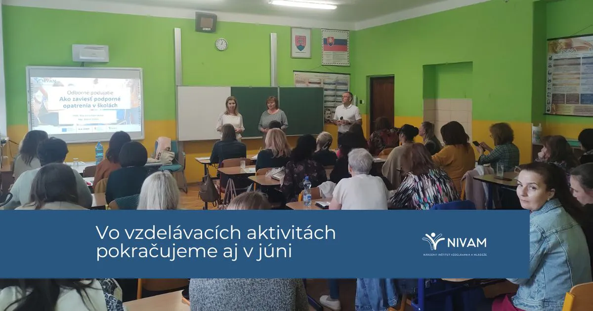 Grafika so vzdelávacími aktivitami.