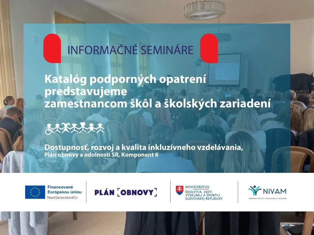 Grafika k informačným seminárom.