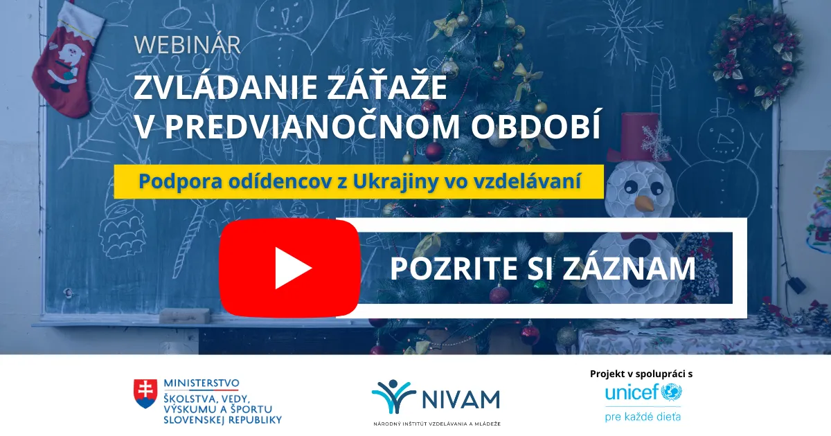 Grafika s informáciami k záznamu z webináru.